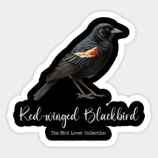 Red-winged Blackbird - The Bird Lover Collection Sticker